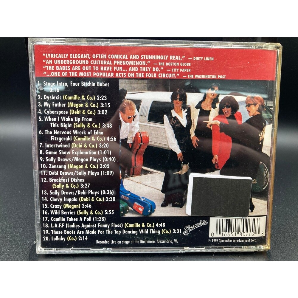 Four Bitchin' Babes - Gabby Road CD 1997 Live Folk Shanachie SIGNED - Picture 2 of 4